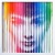 Audrey Hepburn (Rainbow) Painting on Glass