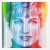 Princess Diana (Rainbow) Original Painting on Glass