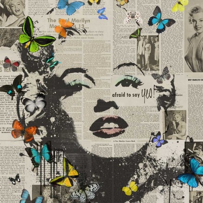 Marilyn Monroe - Butterflies 1 MINI