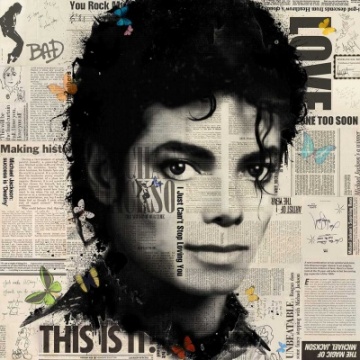Michael Jackson  MINI Print
