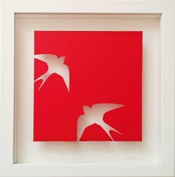 ORIGINAL - Swallows (RED)