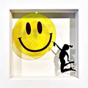 Smile Print  on Glass MINI