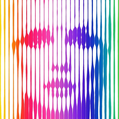 Debbie Harry (Rainbow) Signed Limited Edition Print 50x50cm