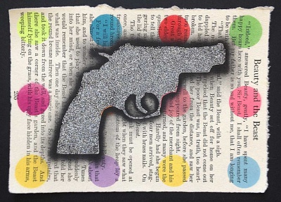 Original Gun Silver Glitter